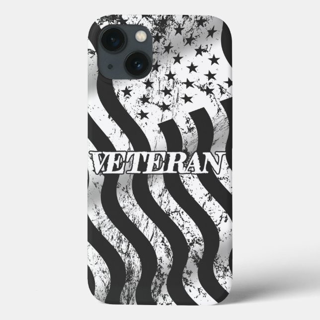 Veterano dos EUA - vintage branco (Verso)