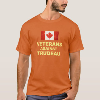 VETERANOS CONTRA TRUDEAU T-SHIRT
