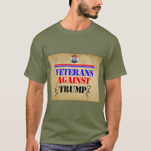 Veteranos Contra Trump T-Shirt