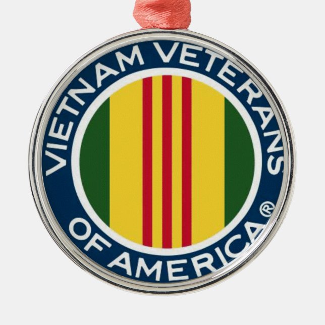 Veteranos de Vietnam do ornamento de América (Frente)