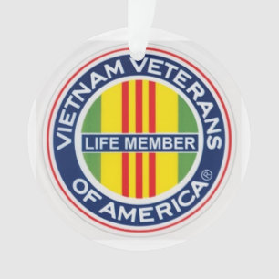 Veteranos de Vietnam do ornamento do membro de