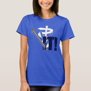 Veterinária Acertou! T-Shirt Ajustado Standard