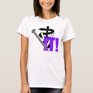 Veterinária Apanhou-O! T-Shirt Ajustado Standard