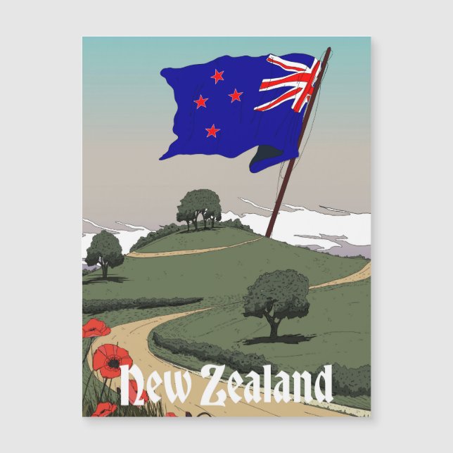 Viagem Antiga na Nova Zelândia  (Frente)