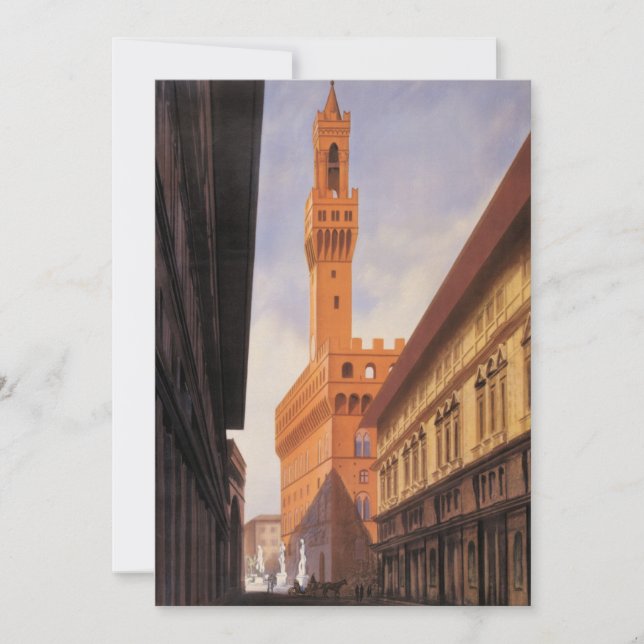 Viagem Antiga, Palazzo Vecchio, Florença, Itália (Frente)