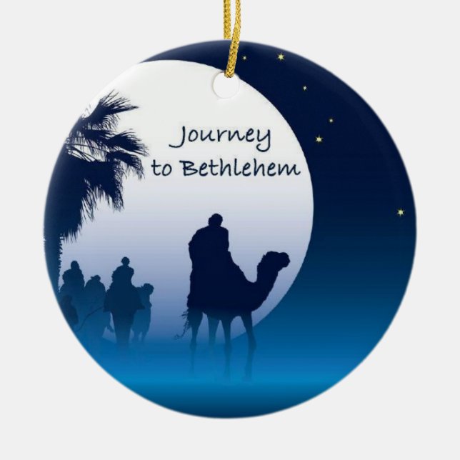 Viagem ao ornamento de Bethlehem (Frente)