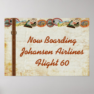 Viagem Baggauge Party Poster