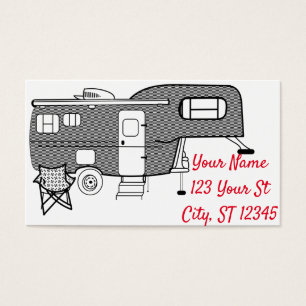 Viagem clássico do reboque do caravana Thunder_Cov