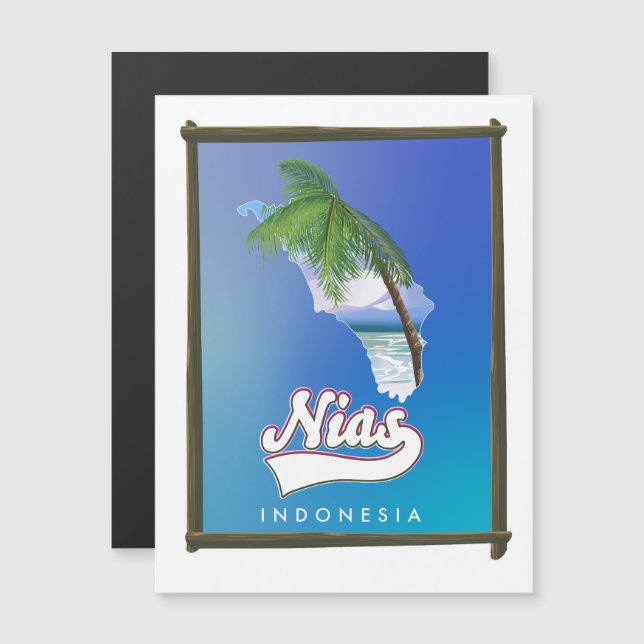 Viagem da Ilha Sumba da Indonésia (Frente/Verso)