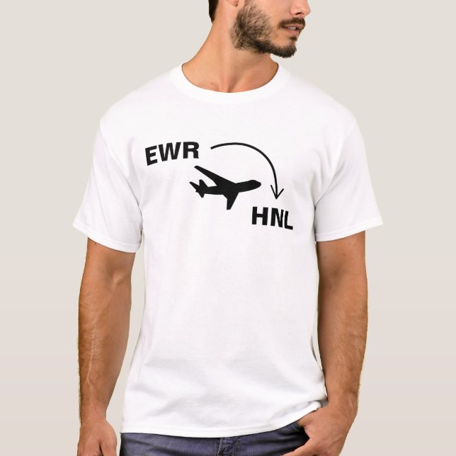 Viagem de Camisa para Honolulu Hawaii (Frente)