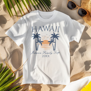 Viagem de Férias da Família Hawaii - T-Shirt