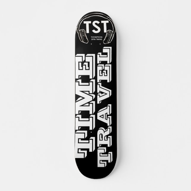 VIAGEM de TIME, skate de 7¾" (Frente)
