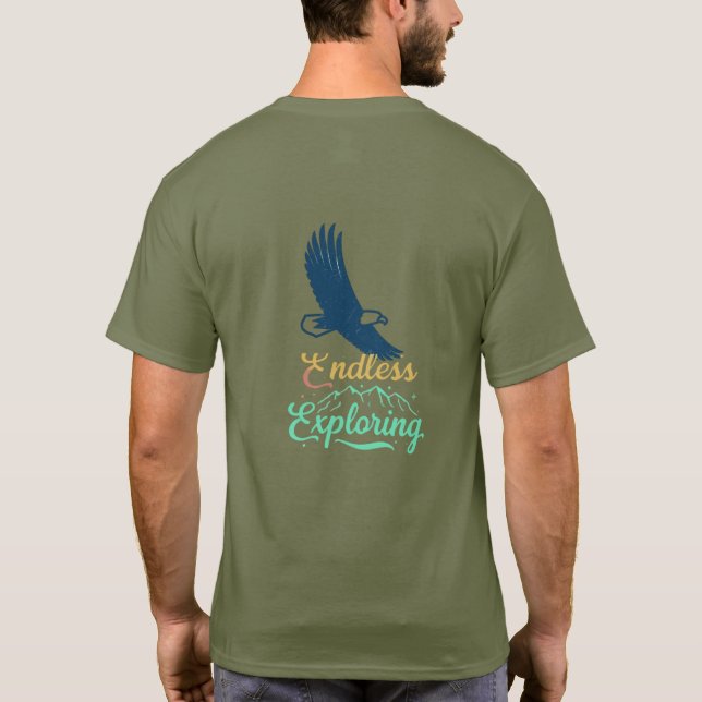 Viagem em T-Shirt Não Vinculada: "Explorando Sem F (Verso)