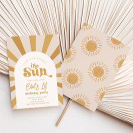 Viagem Em Torno Do Convite Sun | Rapariga Sun Invi