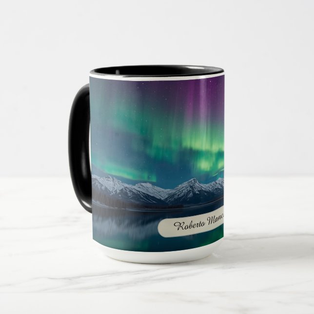 Viagem Épica de Acampamento com Caneca Personaliza (Frente Esquerda)