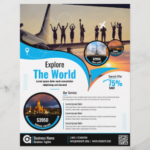 Viagem Flyer Blue Modelo