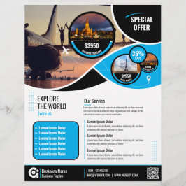 Viagem Flyer Blue Modelo