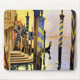 Viagem Mousepad de Veneza Italia do vintage