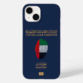 Viagem Passaporte Único UAE Impressão de Souvenir
