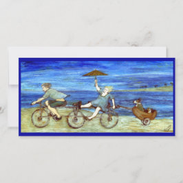 Viagem por Bicicleta Tandem Salvar a Data