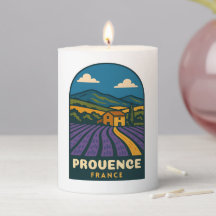 Viagem Retro Vintage Provença França Paisagem
