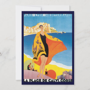 Viagens Antigas, Férias na Praia em Calvi, Córsega