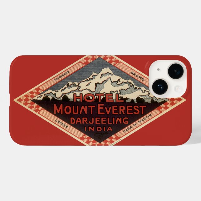 Viagens Antigas, Monte Everest, Darjeeling Índia (Verso (horizontal))