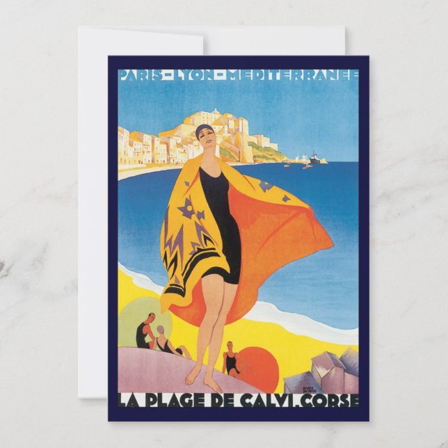 Viagens Clássicas, Férias na Praia em Calvi, Córse (Frente)