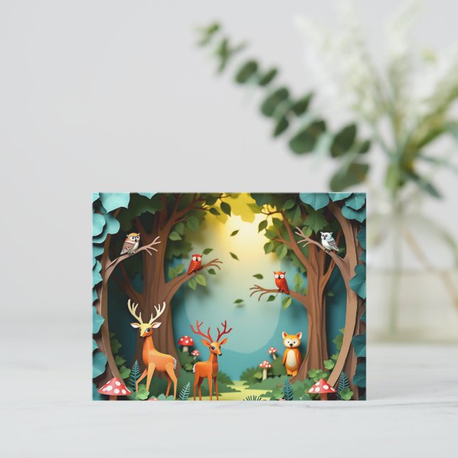 Viagens de eternos: Coleção de Cartões Postais Vin (Em pé/Frente)