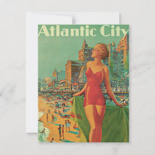 Viagens vintage, Atlantic City Resort Beach Blone