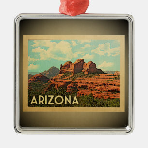 Viagens vintage de Ornamento de arizona