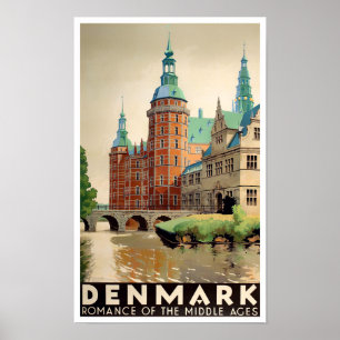 Viagens vintage de Poster na Dinamarca