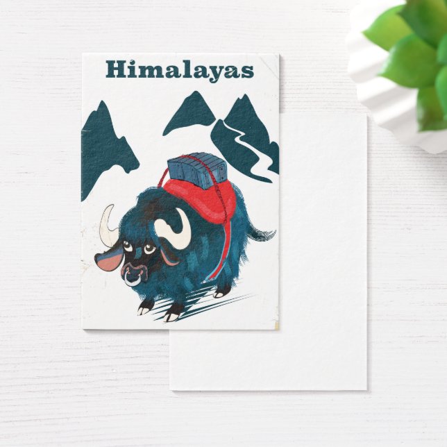 Viagens vintage Himalaia (Mesa)