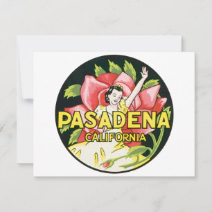 Viagens vintage, Pasadena California, Lady e Rosa