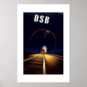 VIAGENS VINTAGE POSTER DSB