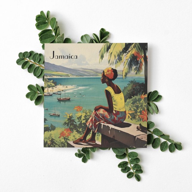 Viagens vintage Poster jamaicana (Criador carregado)