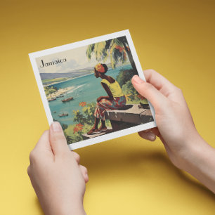 Viagens vintage Poster jamaicana