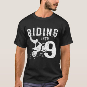 Viajando Para A Bike De Camisa Do Nono Aniversário