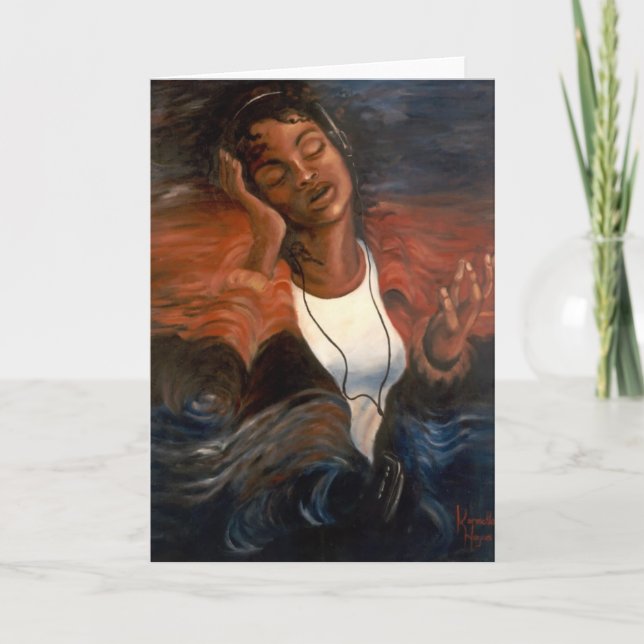 "Viajando sem" o cartão vazio móvel (Frente)