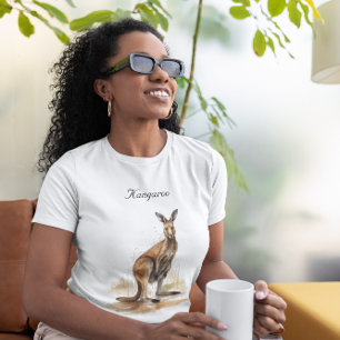 Viajante do Outback: camiseta personalizada de can