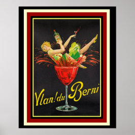 Vian! du Berni- Cappiello Poster 16 x 20