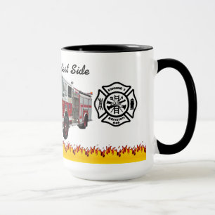 Viatura de incêndio do búfalo 2" orgulho caneca do