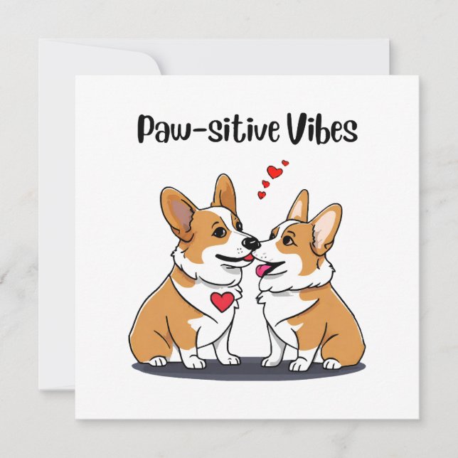 Vibes Corgis no Amor (Frente)