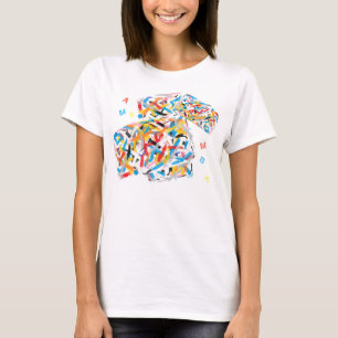 Vibes Positivas - Abertura de camiseta Legal color