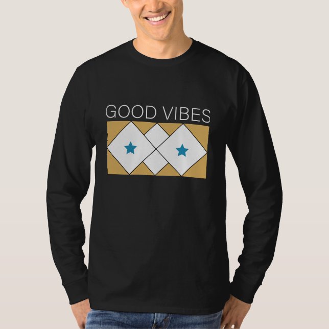 Vibes Positivos refrescando T-Shirt (Frente)