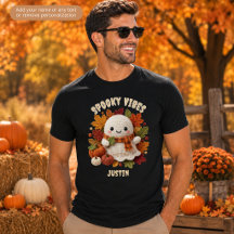 Vibrações Assustadoras Camiseta Família Unissex de