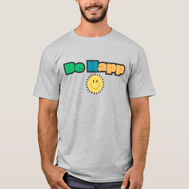 Vibrações de Felicidade da Amaz para Camiseta (Frente)