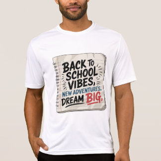 Vibrações de Volta às Aulas – Camiseta Masculina M