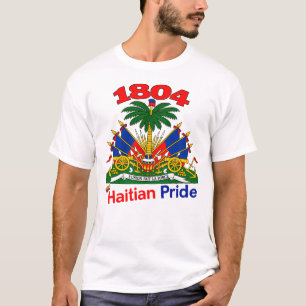 Vibrações Haitianas   Camiseta Escudo de Armas 180