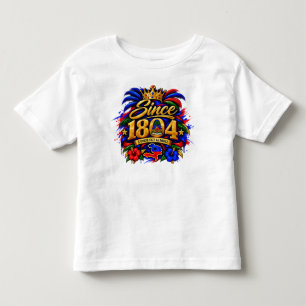 **Vibrações Haitianas   Desde 1804 Camiseta do Org